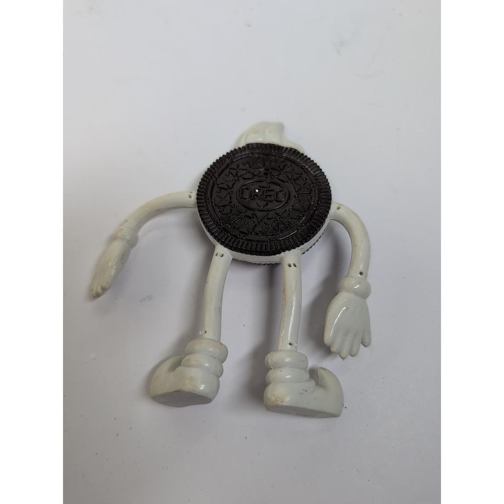 Vtg Nabisco Oreo Cookie Bendy Advertisement Toy Figure Dairy Queen Give Away - Picture 4 of 4